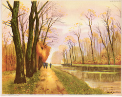 Canal in Autumn